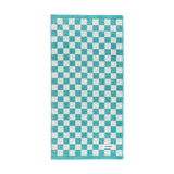Pattern - Bath Towel - Checkered Blue