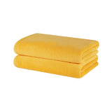 Bath Towel - Sunflower Yellow (2pcs)