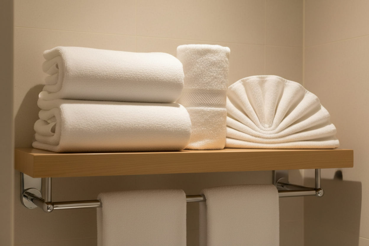 5-Star Hotel Towel Folding Hacks