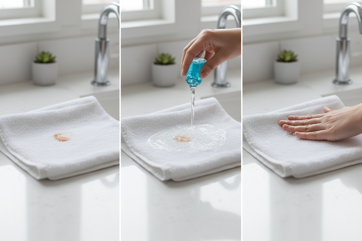 How to Remove Makeup Stains from Towels