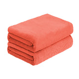 Essential - Bath Towel - 2pcs - Coral Pink