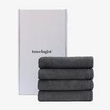 Essential - Hand Towel - 4pcs - Charcoal Gray