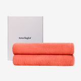 Essential - Bath Towel - 2pcs - Coral Pink