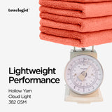 Essential - Hand Towel - 4pcs - Coral Pink